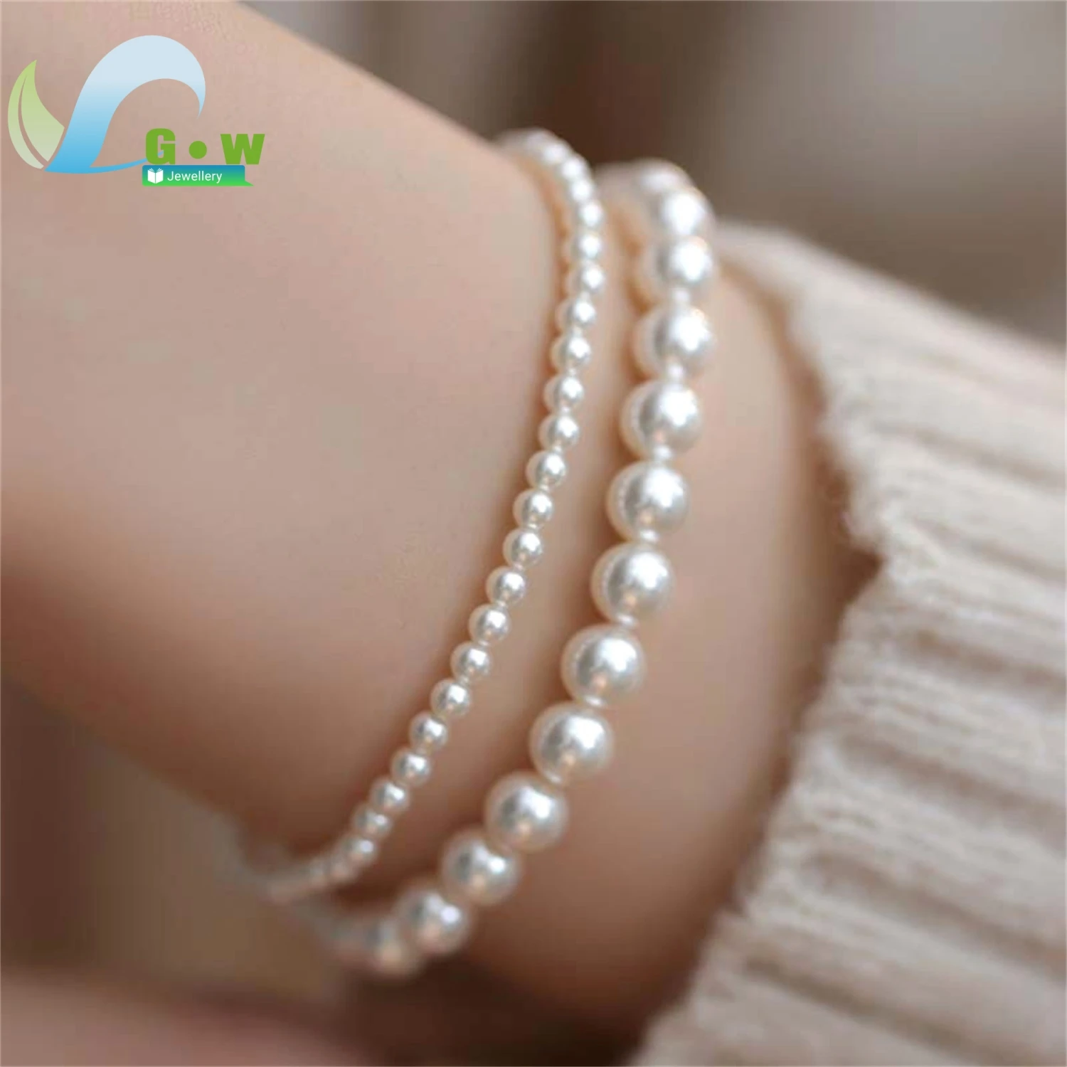 Minimalist Pearl Bracelet for Women Round Jewelry Layered Chain Gift Suitable for Her Multi functional Stacking Autumn/Winter
Minimalist Pearl Bracelet for Women Round Jewelry Layered Chain Gift Suitable for Her Multi functional Stacking Autumn/Winter