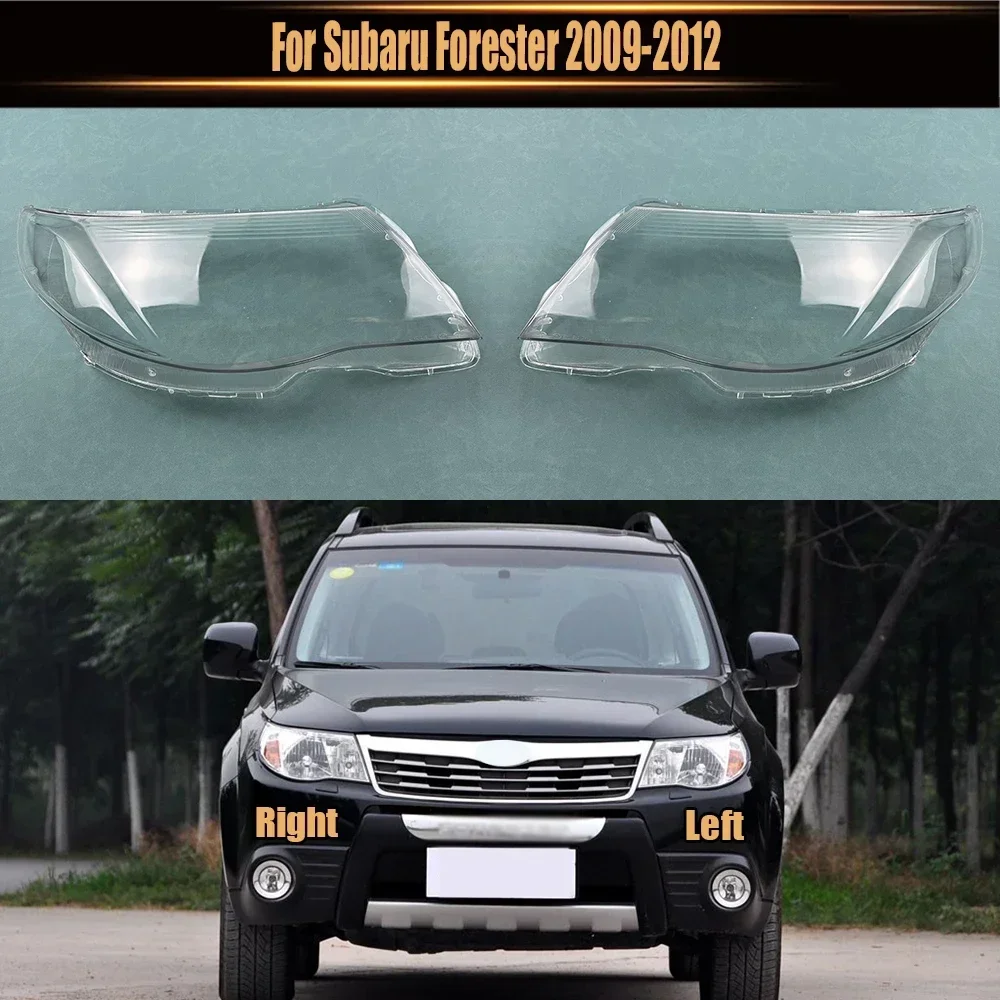 For Subaru Forester 2009-2012 Car Accessories Headlamp Shell Headlight Lens Cover Transparent Lampshade Plexiglass
For Subaru Forester 2009-2012 Car Accessories Headlamp Shell Headlight Lens Cover Transparent Lampshade Plexiglass
