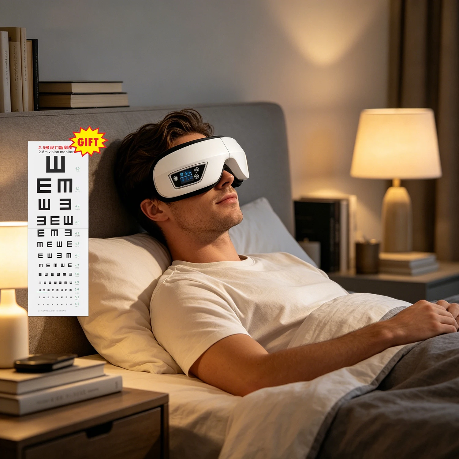 Electric 6D Smart Eye Massager Airbag Compress Vibration Eye Massage Care Instrument Eye Relax Fatigue Bluetooth Music SleepMask
Electric 6D Smart Eye Massager Airbag Compress Vibration Eye Massage Care Instrument Eye Relax Fatigue Bluetooth Music SleepMask