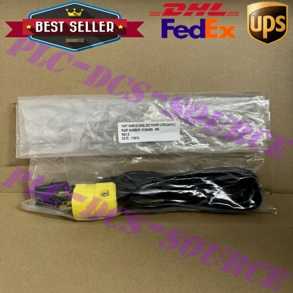 2026 51305489-800 Ecshielded Power Cord 240vac Rev D 1x New Ups Brand New Original Spot Plc
2026 51305489-800 Ecshielded Power Cord 240vac Rev D 1x New Ups Brand New Original Spot Plc