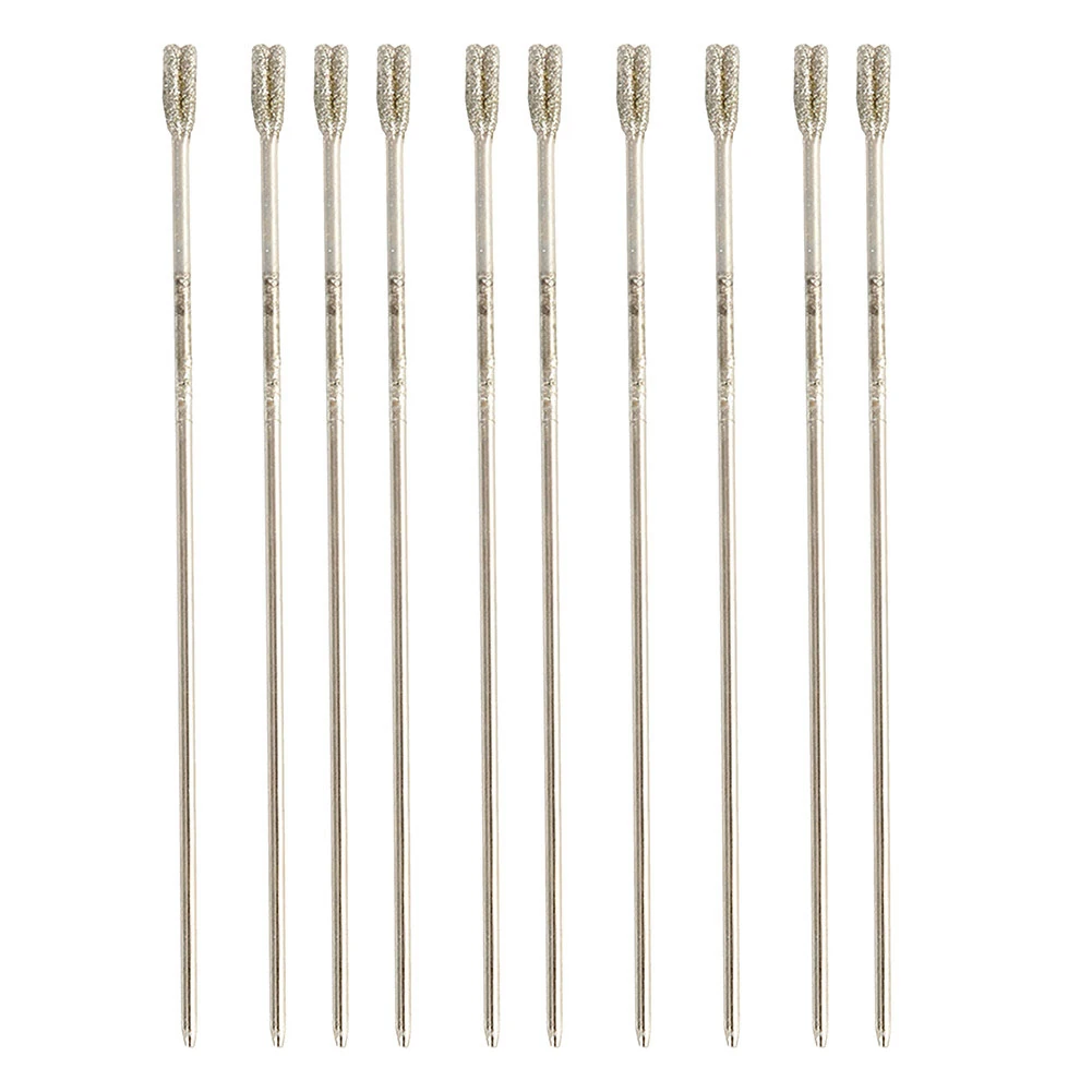 10pcs 1-2.5mm Coated Tipped Drill Bits Fits Tile Glass Jewellery Hole Saw Milling Cutter Bit Brush Burr Tools
10pcs 1-2.5mm Coated Tipped Drill Bits Fits Tile Glass Jewellery Hole Saw Milling Cutter Bit Brush Burr Tools