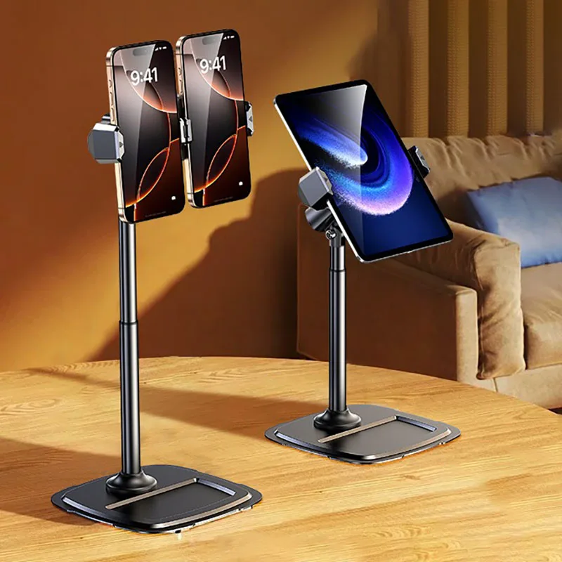 Dual-camera Upgraded Metal Retractable Multi-axis Rotating Desktop Multifunctional Live Cell Phone Stand Solid Base
Dual-camera Upgraded Metal Retractable Multi-axis Rotating Desktop Multifunctional Live Cell Phone Stand Solid Base