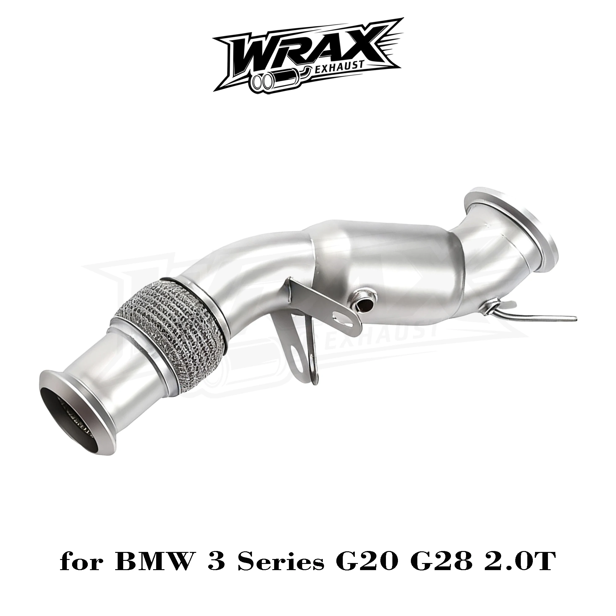 for BMW 3 Series G20 G28 2.0T Exhaust SS304 Catless/Catalyzed Donwpipe Matte Silver OE Replacement DIY Friendly
for BMW 3 Series G20 G28 2.0T Exhaust SS304 Catless/Catalyzed Donwpipe Matte Silver OE Replacement DIY Friendly