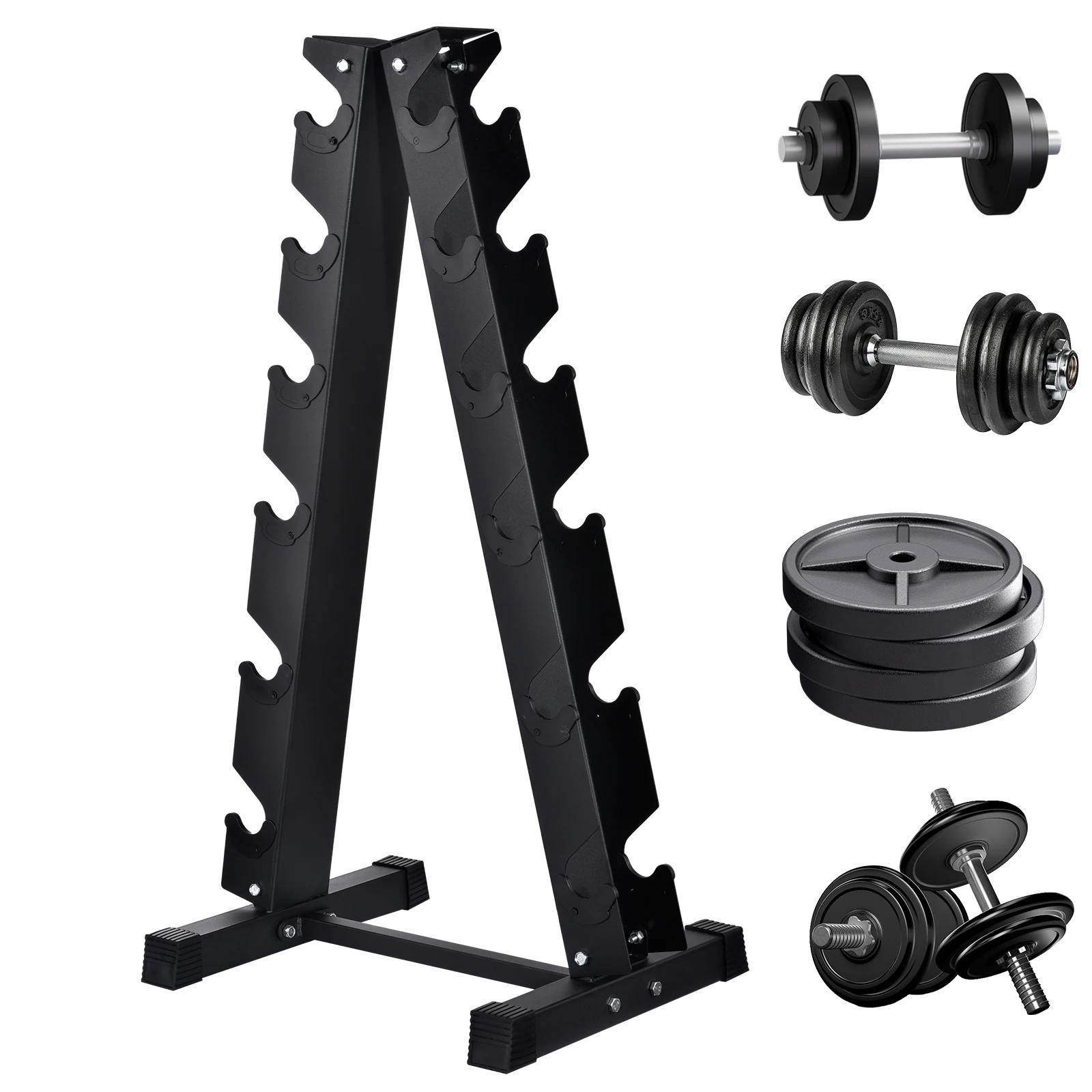 Dumbbell Rack Stand, Heavy Duty Dumbbell Stand for Gym Workout, Home Strength Training
Dumbbell Rack Stand, Heavy Duty Dumbbell Stand for Gym Workout, Home Strength Training