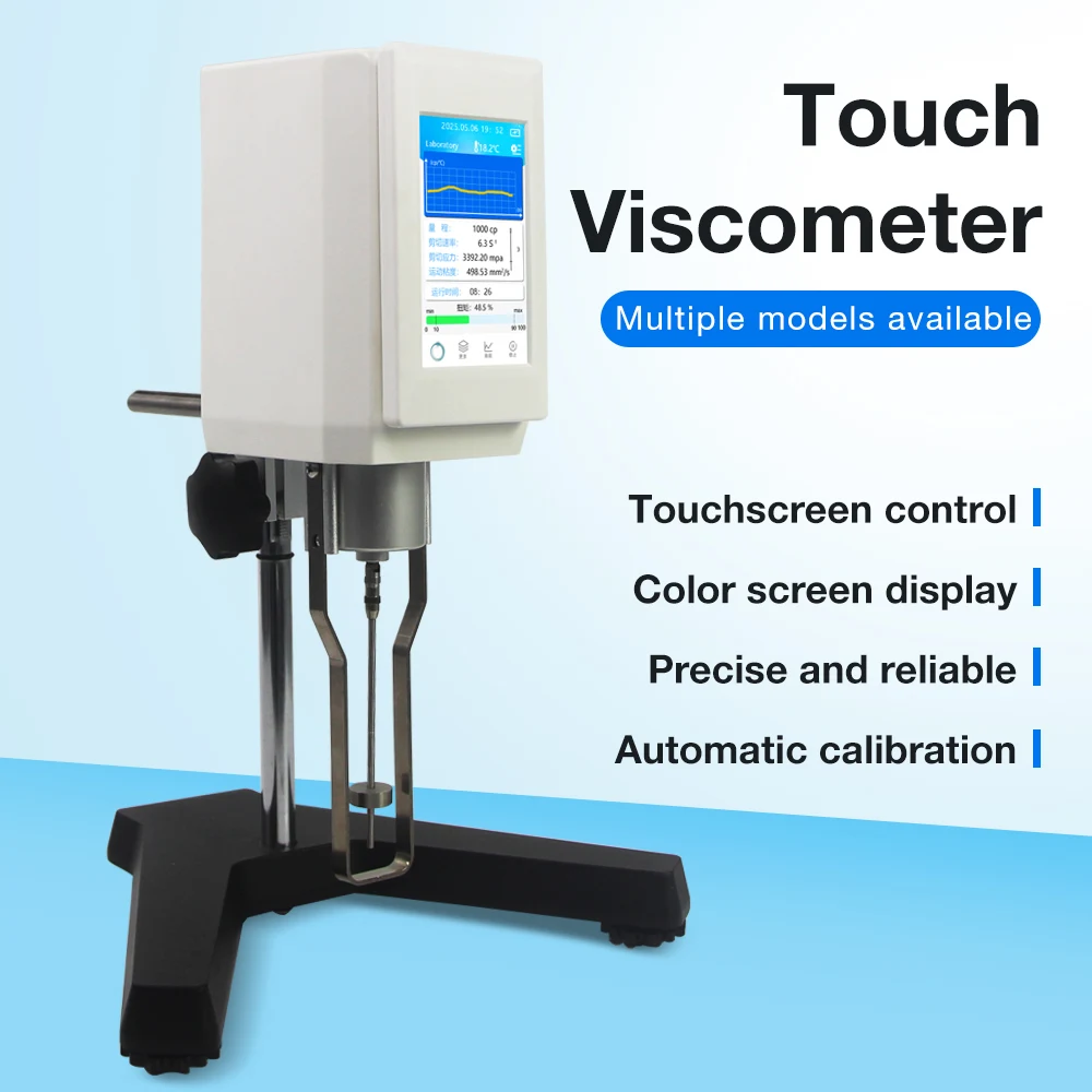For Laboratory New Digital Rotary Viscometer USB Data Storage Viscometer 10-2000000mPa.s Cosmetic Viscosity Tester Factory Price
For Laboratory New Digital Rotary Viscometer USB Data Storage Viscometer 10-2000000mPa.s Cosmetic Viscosity Tester Factory Price