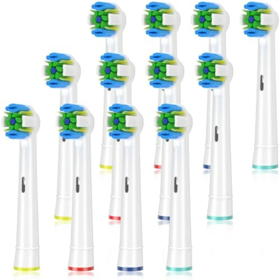 Schallcare Replacement Brush Heads Compatible with Oral B Braun Electric Toothbrush - Floss Toothbrush Head Fits for Oral B Pro
Schallcare Replacement Brush Heads Compatible with Oral B Braun Electric Toothbrush - Floss Toothbrush Head Fits for Oral B Pro
