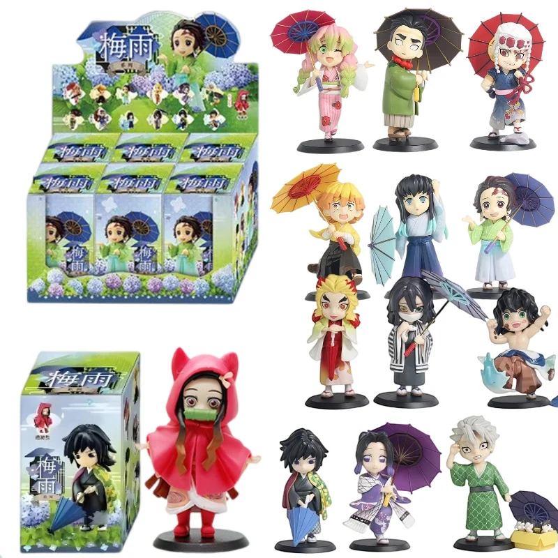 Demon Slayer Plum Rain Series Bring Umbrella Blind Box Figure Random Box surprise Tanjiro Kamado Nezuko Action Model Toys Gifts
Demon Slayer Plum Rain Series Bring Umbrella Blind Box Figure Random Box surprise Tanjiro Kamado Nezuko Action Model Toys Gifts