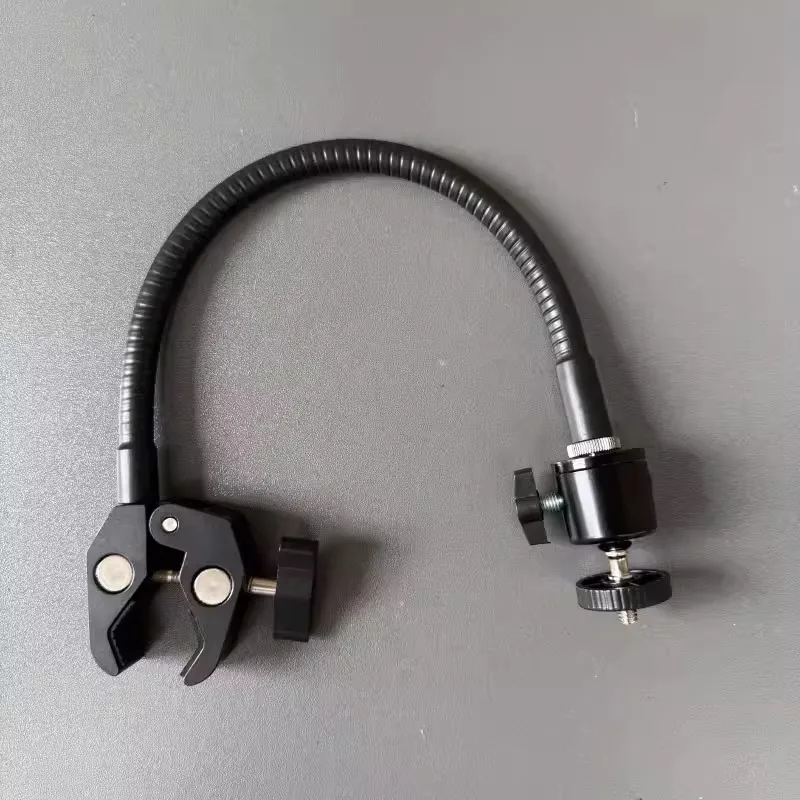 Universal Metal Clamp Bracket 1/4 Screw Head Holder Video Recording Support Clamp Flexible Hose for Camera Mobile Phone
Universal Metal Clamp Bracket 1/4 Screw Head Holder Video Recording Support Clamp Flexible Hose for Camera Mobile Phone