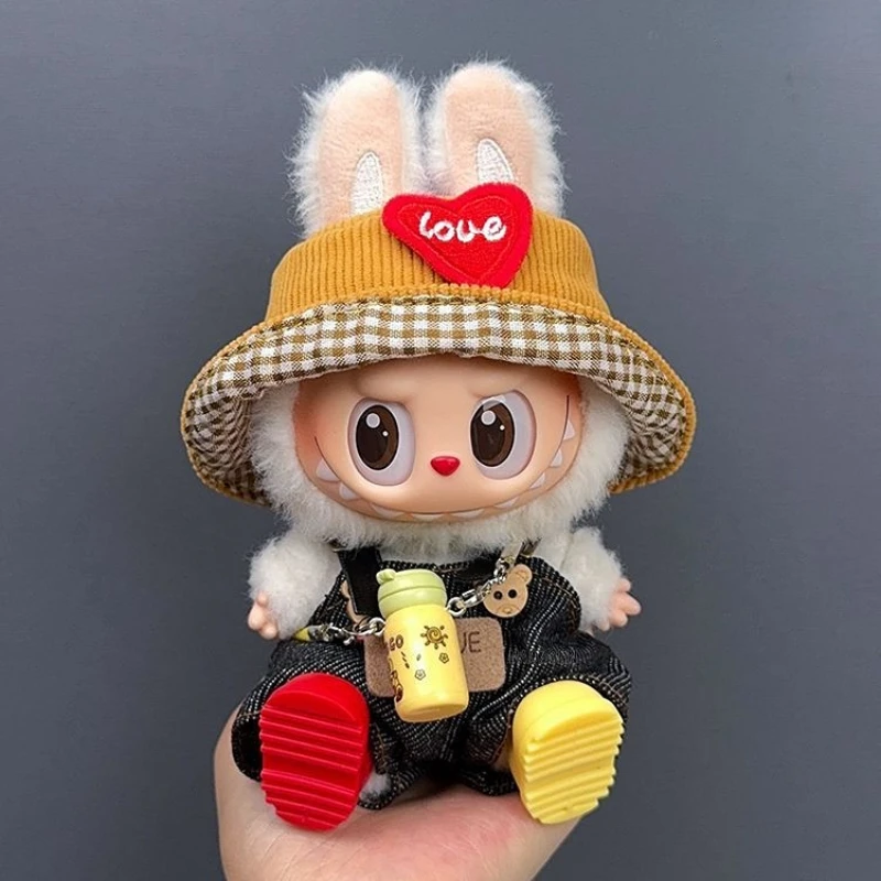 Labubu 1-3 Gen Doll Outfits High-Energy Themed Set Hat Overalls Water Bottle & Shoes Changeable Clothes for Sitting & Standing
Labubu 1-3 Gen Doll Outfits High-Energy Themed Set Hat Overalls Water Bottle & Shoes Changeable Clothes for Sitting & Standing