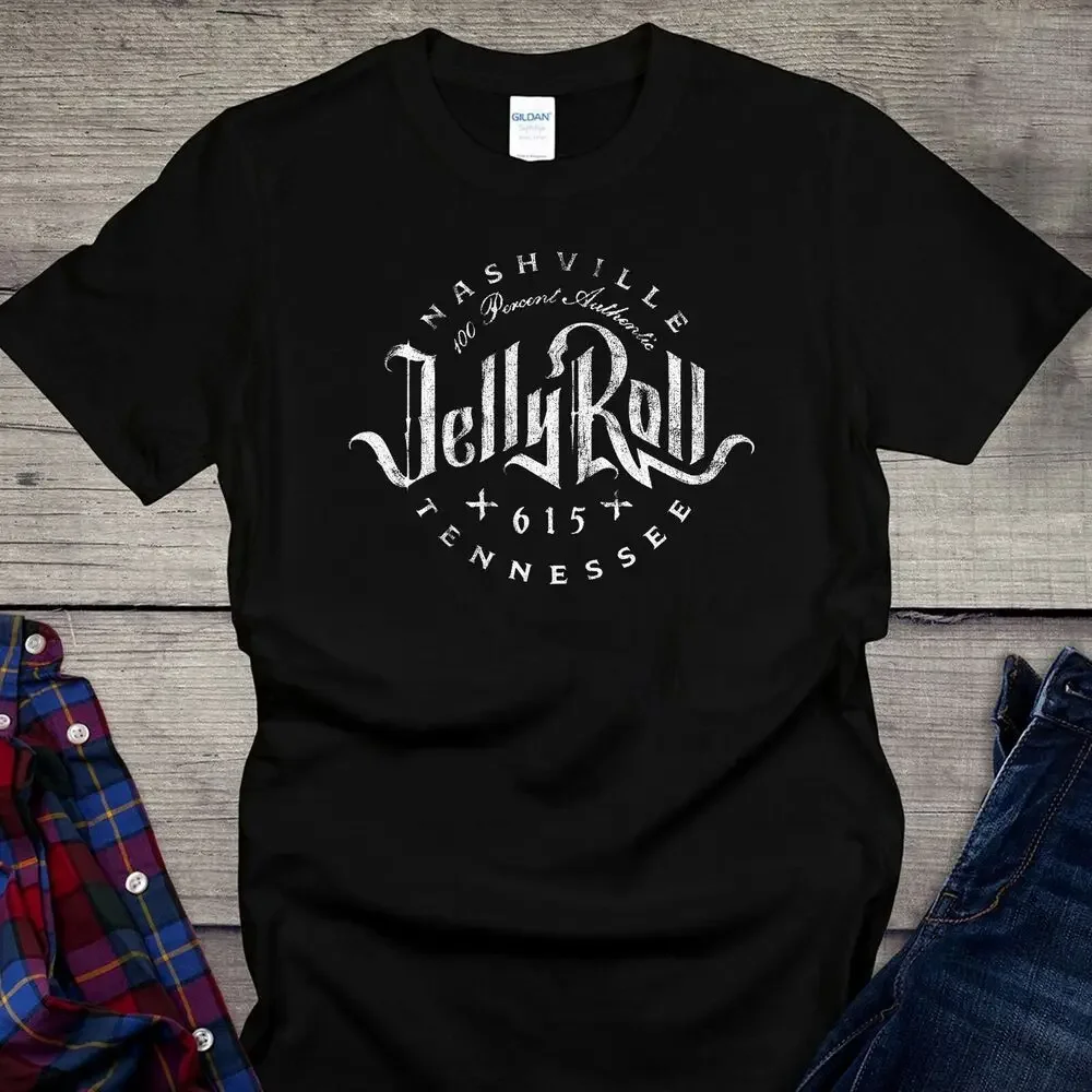 Jelly Roll Nashville Tour T-Shirt
Jelly Roll Nashville Tour T-Shirt