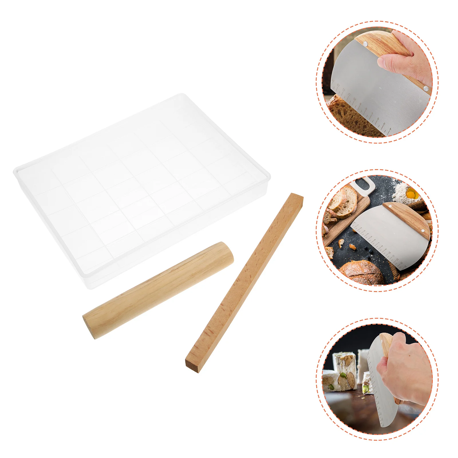 Nougat Cooling Plate Set Wood Plastic Molds Tools Pastry Baking Supplies Easy Demold Reusable Cake Dessert Making
Nougat Cooling Plate Set Wood Plastic Molds Tools Pastry Baking Supplies Easy Demold Reusable Cake Dessert Making