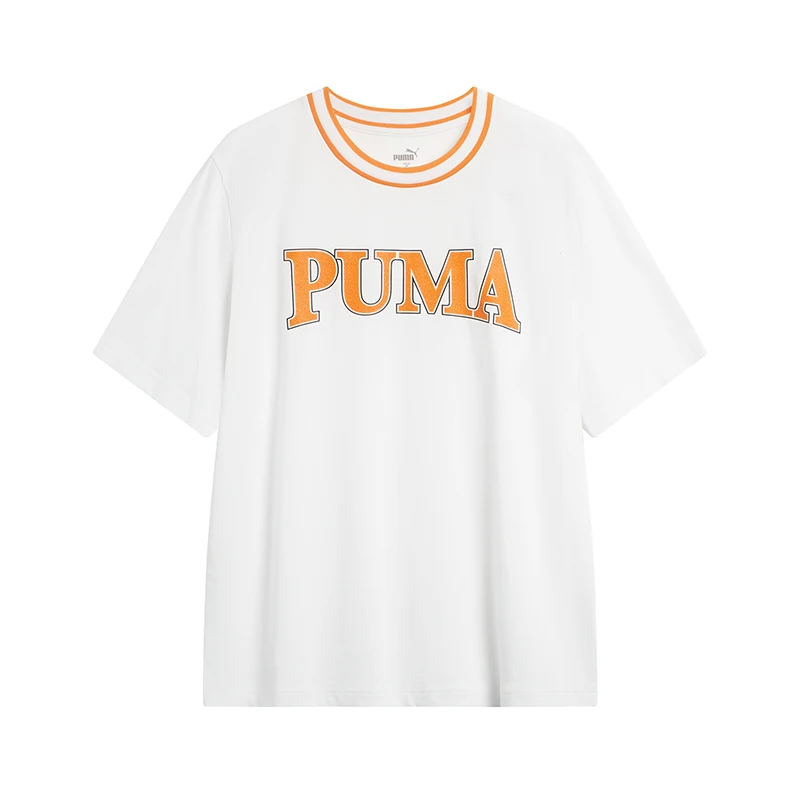 Puma White Men's and Women's New Sportswear Casual Short-Sleeved T-Shirt 68218302
Puma White Men's and Women's New Sportswear Casual Short-Sleeved T-Shirt 68218302