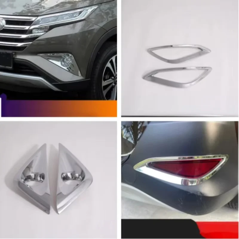 Fit For Toyota Rush 2019 2020 2021 2022 ABS Chrome Front Fog Light Lamp Covers Rear Foglight Frame Trims Car Styling Accssories
Fit For Toyota Rush 2019 2020 2021 2022 ABS Chrome Front Fog Light Lamp Covers Rear Foglight Frame Trims Car Styling Accssories