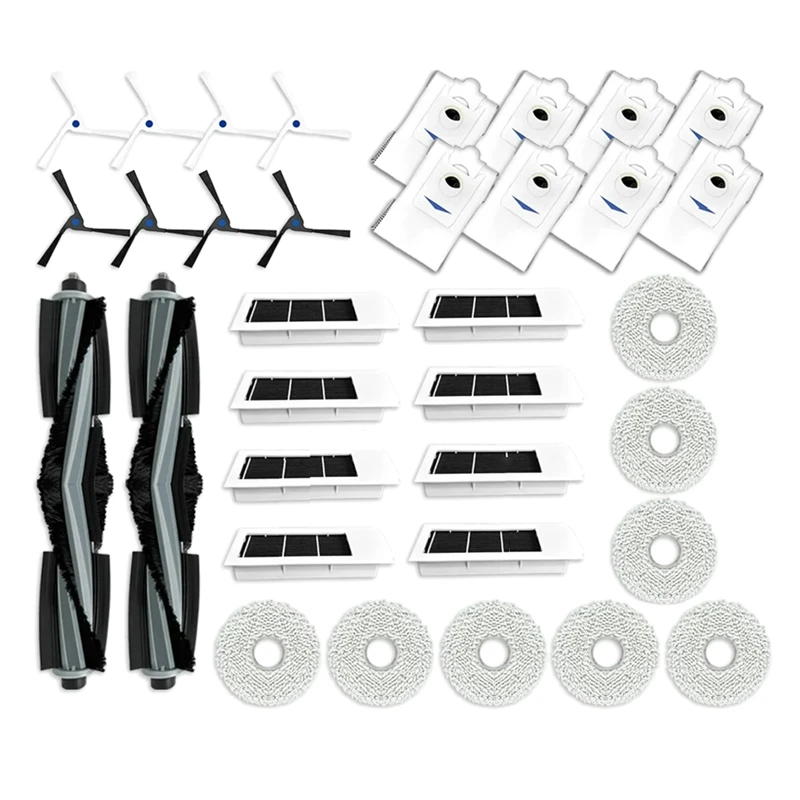 Для Ecovacs Deebot X2 / X2 Pro / X2 Omni робот-пылесос HEPA-фильтр, подушечки для швабры, мешок для пыли, запасные части
Для Ecovacs Deebot X2 / X2 Pro / X2 Omni робот-пылесос HEPA-фильтр, подушечки для швабры, мешок для пыли, запасные части