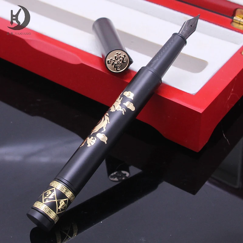 JD Luxury Office Pen Relief Chinese Dragon Design Fountain Pen,Heavy Signature Pen,Exquisite Fancy Pen for Men & Women
JD Luxury Office Pen Relief Chinese Dragon Design Fountain Pen,Heavy Signature Pen,Exquisite Fancy Pen for Men & Women