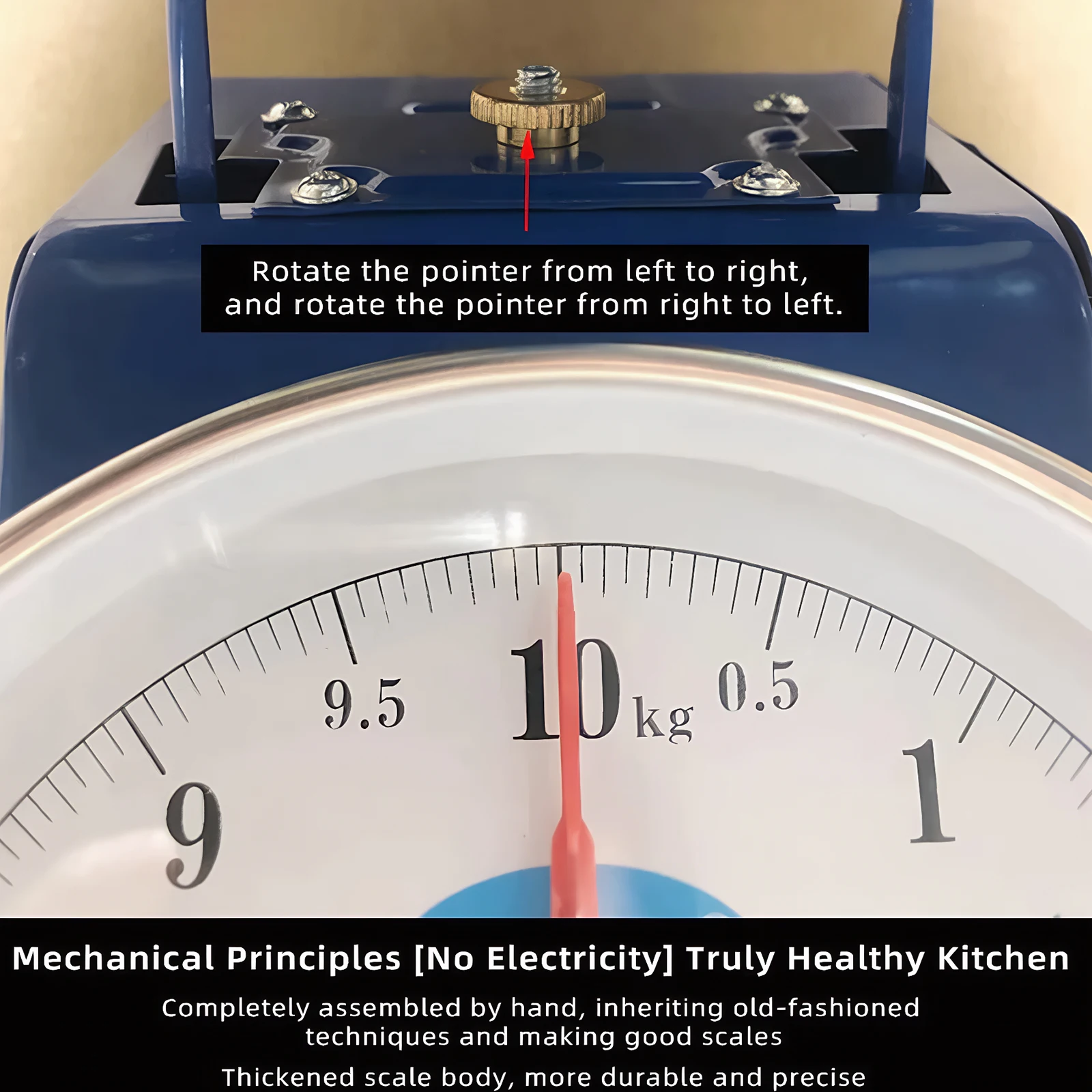 Многофункциональные кухонные весы на 10 кг со съемным поддоном, винтажные механические весы для декора в стиле фермерского дома и приготовления пищи
Многофункциональные кухонные весы на 10 кг со съемным поддоном, винтажные механические весы для декора в стиле фермерского дома и приготовления пищи