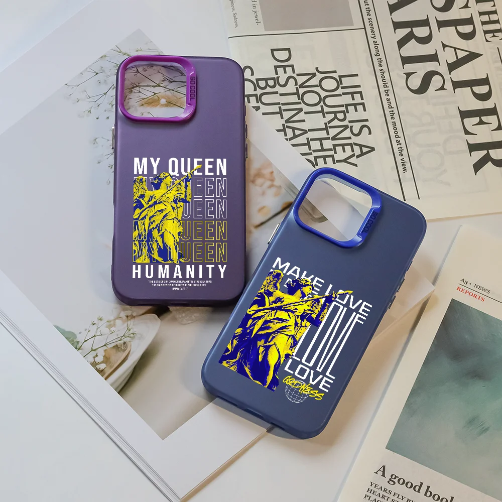 Fashion Statue Queen Phone Case For iPhone 16 Pro Max 15 14 13 12 11 Plus Multicolor Aurora laser Shockproof Cover Funda
Fashion Statue Queen Phone Case For iPhone 16 Pro Max 15 14 13 12 11 Plus Multicolor Aurora laser Shockproof Cover Funda