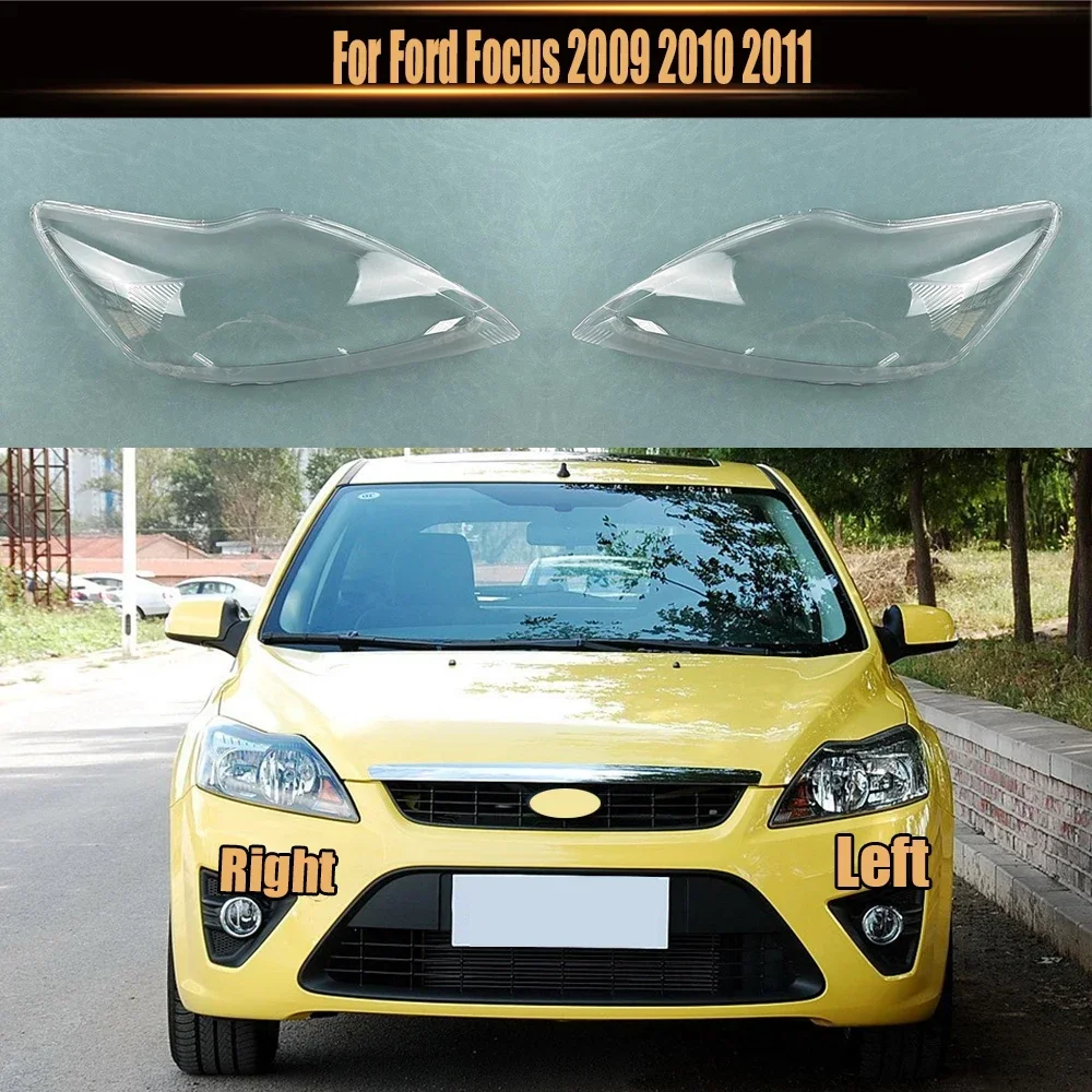 For Ford Focus 2009 2010 2011 Transparent Lampshade Front Headlight Shell Headlamp Cover Lens Plexiglass Auto Replacement Parts
For Ford Focus 2009 2010 2011 Transparent Lampshade Front Headlight Shell Headlamp Cover Lens Plexiglass Auto Replacement Parts