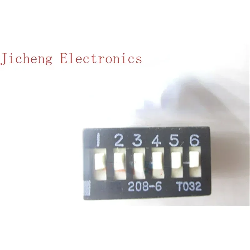 10PCS 6-position DIP Switch Pitch 2.54mm 12-pin 6P Pull-in Straight Plug Flat Dial
10PCS 6-position DIP Switch Pitch 2.54mm 12-pin 6P Pull-in Straight Plug Flat Dial