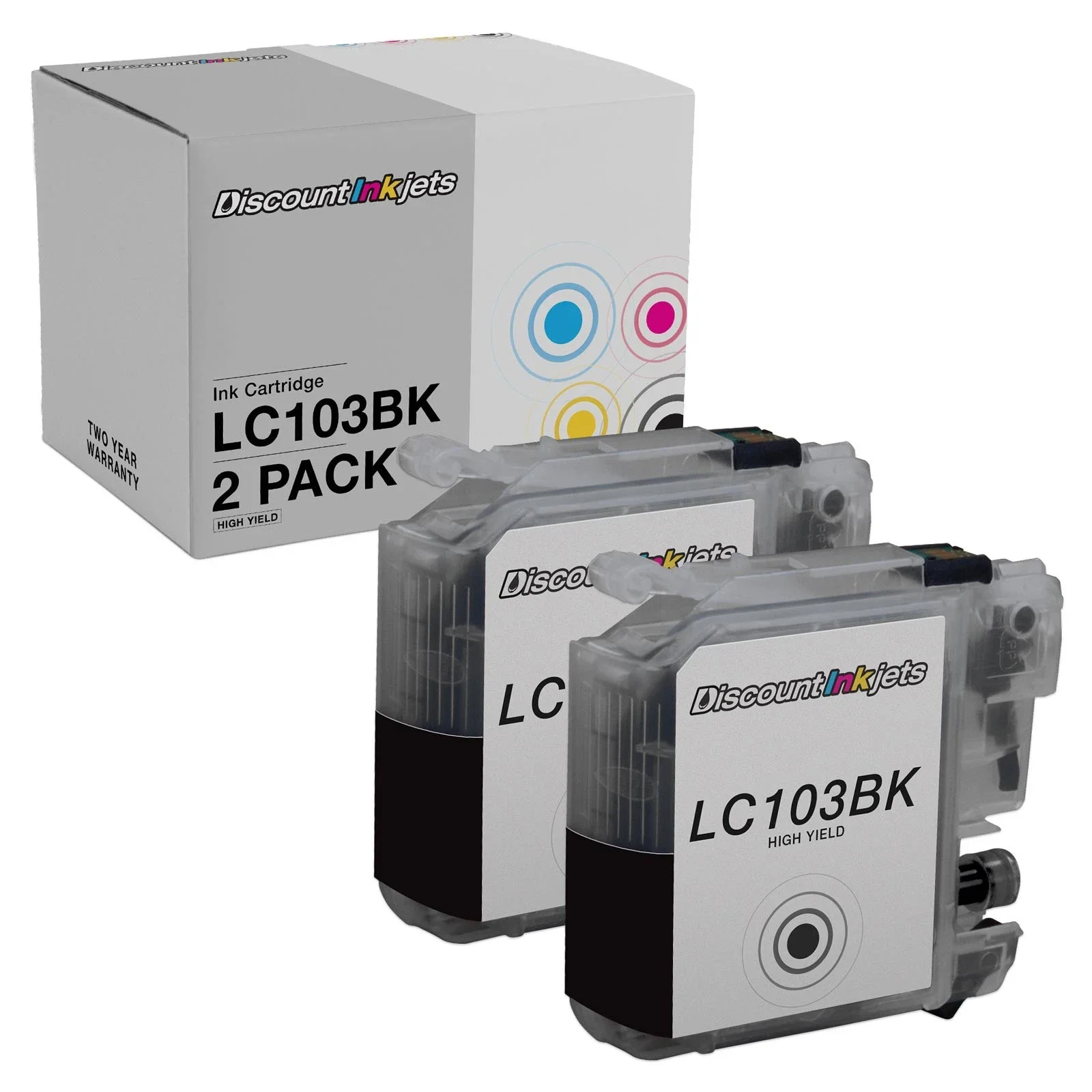 2 LC103BK для Brother LC103XL LC103 XL ЧЕРНЫЙ чернильный картридж высокой емкости MFC-J6520D
2 LC103BK для Brother LC103XL LC103 XL ЧЕРНЫЙ чернильный картридж высокой емкости MFC-J6520D