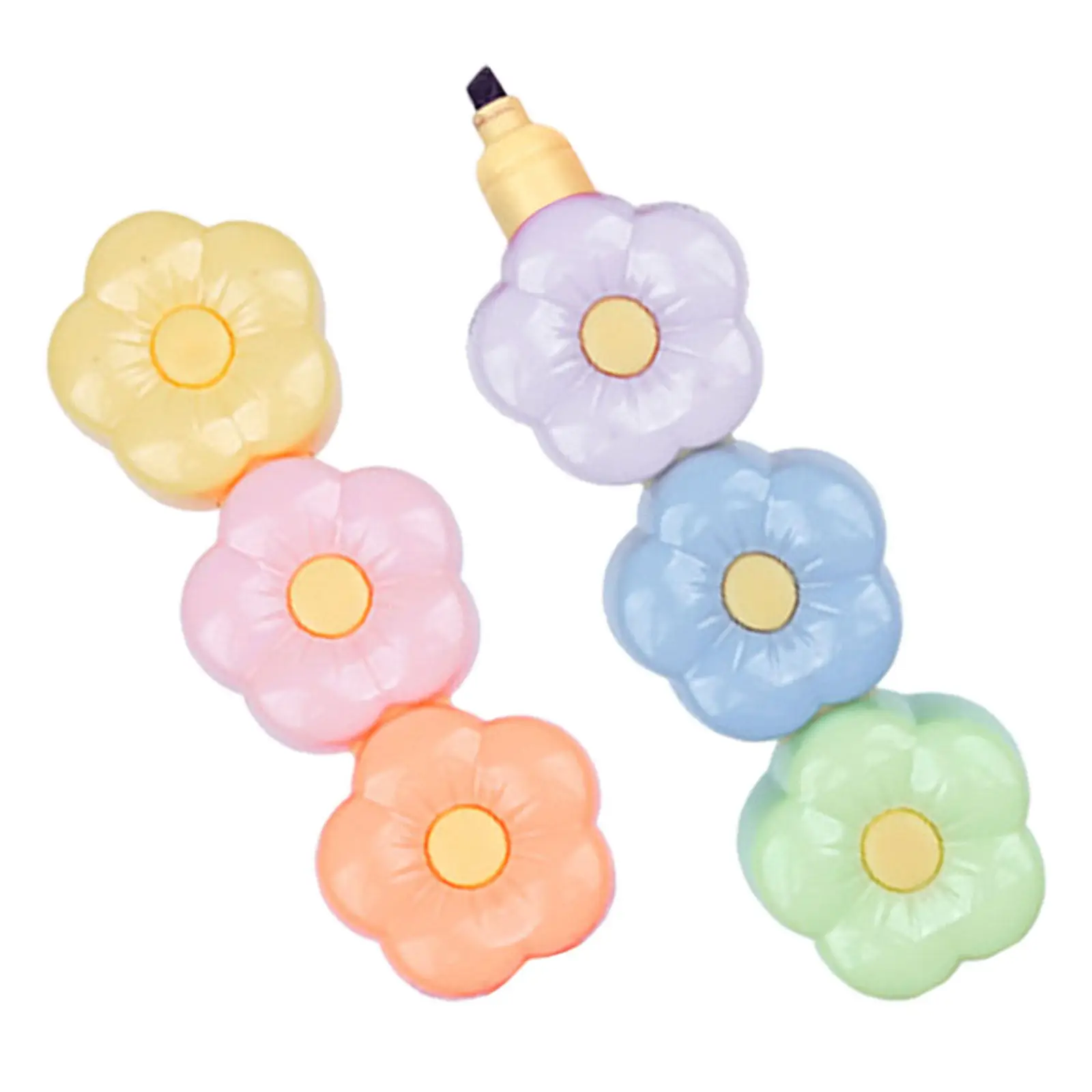 1Set Fluorescence Highlighters Flower Shaped Marking Pen Student School Supply Colorful Mini Highlighter Portable Scrapbook
1Set Fluorescence Highlighters Flower Shaped Marking Pen Student School Supply Colorful Mini Highlighter Portable Scrapbook