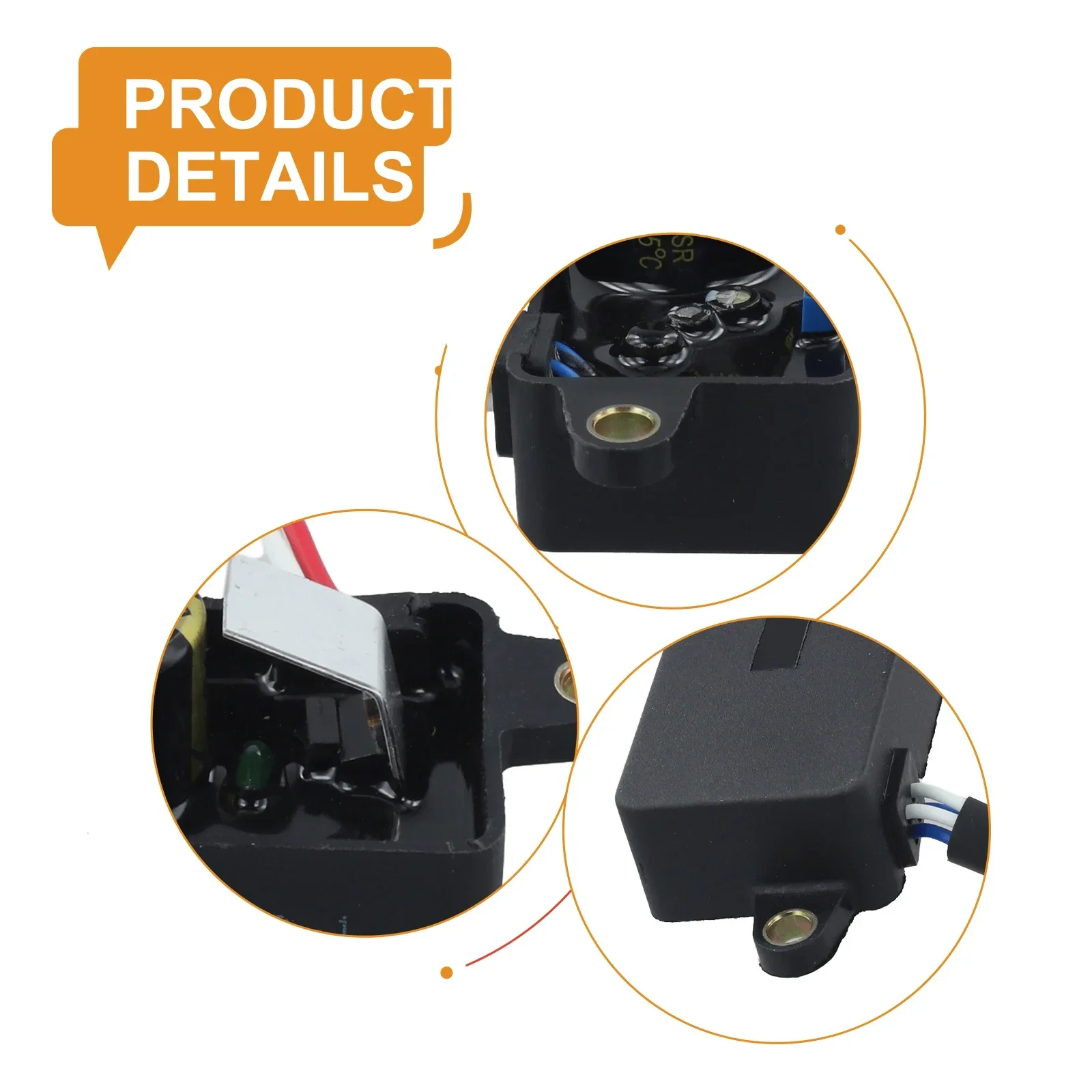 Generator Voltage Regulator 250V AVR Accessories Automatic For GX160/GX200/GX210 Parts Replacement High Quality
Generator Voltage Regulator 250V AVR Accessories Automatic For GX160/GX200/GX210 Parts Replacement High Quality