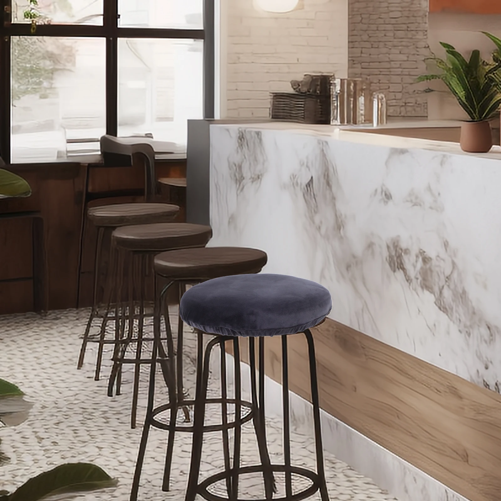 4pcs Round Stool High Elasticity Wear Resistant Bar Stool Slipcovers Seat Protectors For Home Bar Vanity Chairs Footstools
4pcs Round Stool High Elasticity Wear Resistant Bar Stool Slipcovers Seat Protectors For Home Bar Vanity Chairs Footstools