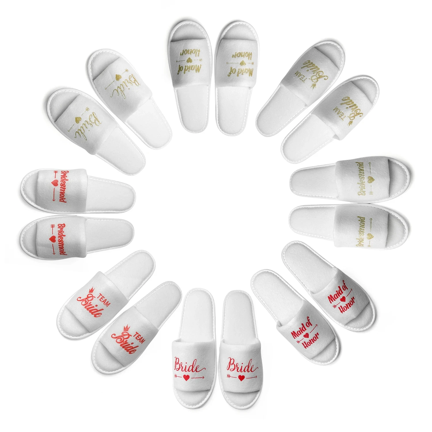 Personalized Disposable Slippers Shoes Bride Wedding Party Bridesmaid Hotel Bridal Shower Wedding Slippers
Personalized Disposable Slippers Shoes Bride Wedding Party Bridesmaid Hotel Bridal Shower Wedding Slippers