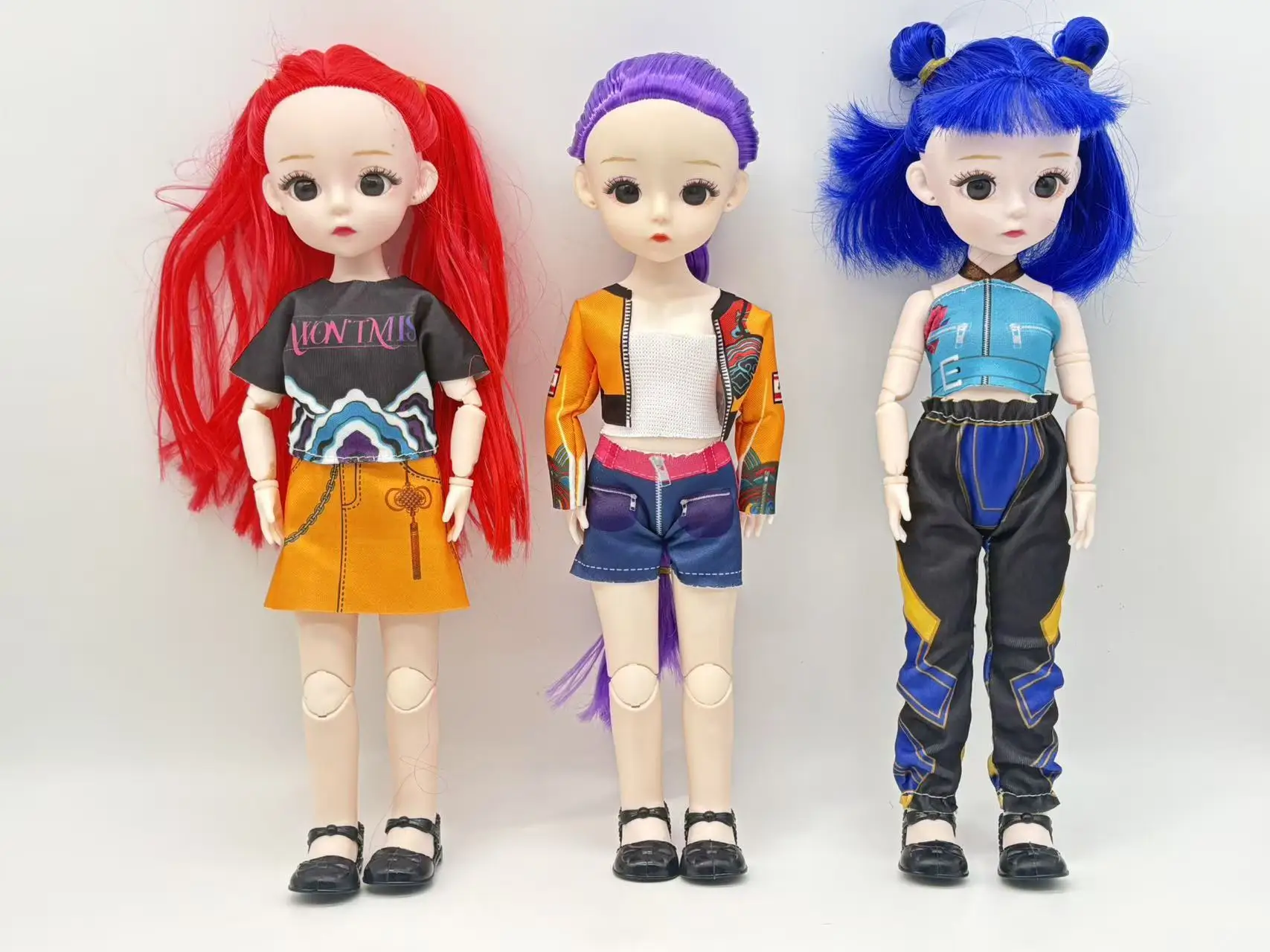 2026 New Big-Eyed Dress-Up Clothes Movable Joint Doll Children's Birthday Gift Trendy Toy Merchandise
2026 New Big-Eyed Dress-Up Clothes Movable Joint Doll Children's Birthday Gift Trendy Toy Merchandise