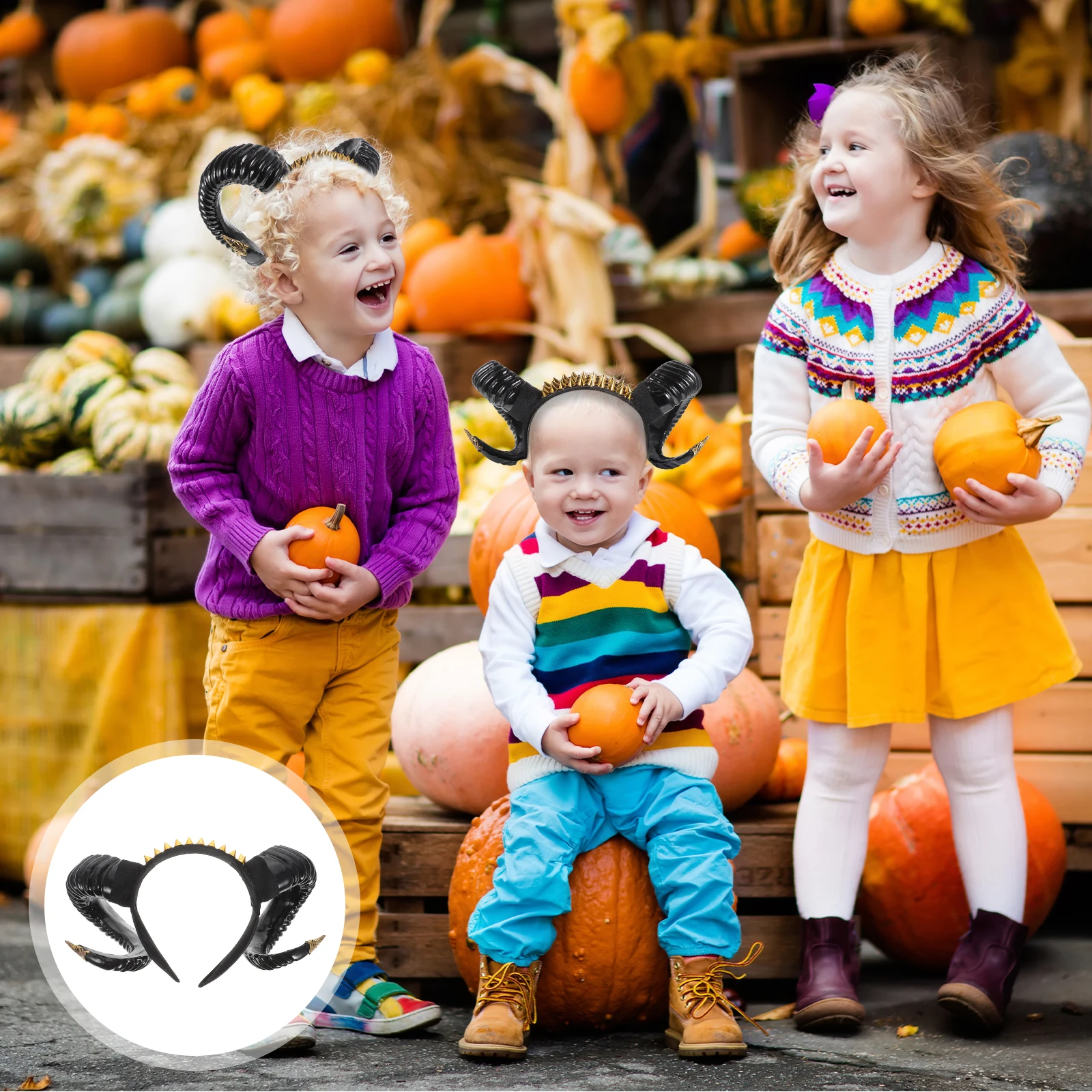 Halloween Headband with Horns Design Evil Cosplay Headpiece for Women Men Premium Material Non-Deformation Hair Decor
Halloween Headband with Horns Design Evil Cosplay Headpiece for Women Men Premium Material Non-Deformation Hair Decor