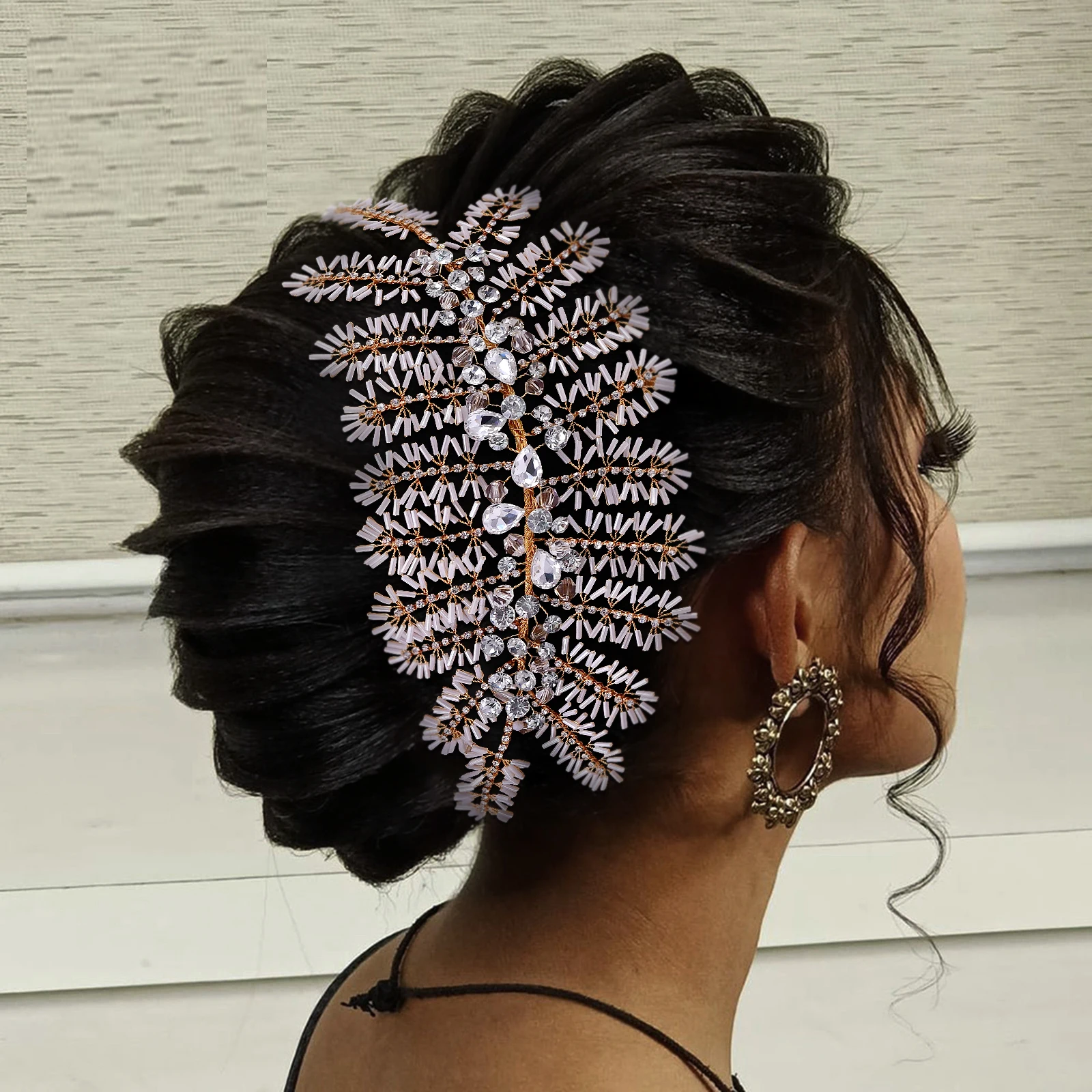 HP247 Luxury Rhinestone Wedding Headbands Diamonds Bridal Crown Bride Hair Accessories Bridal Headwear Crown Tiara
HP247 Luxury Rhinestone Wedding Headbands Diamonds Bridal Crown Bride Hair Accessories Bridal Headwear Crown Tiara