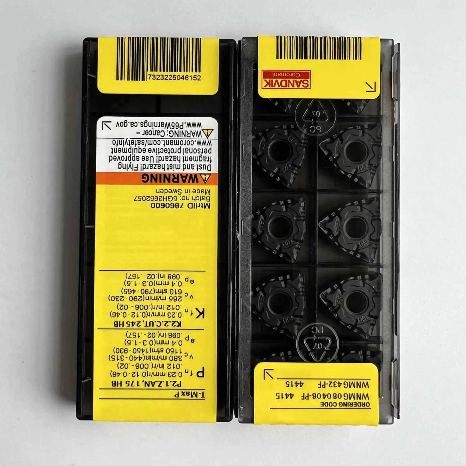 WNMG080408-PF 4415 / CNC lathe carbide blade 10 PCS
WNMG080408-PF 4415 / CNC lathe carbide blade 10 PCS