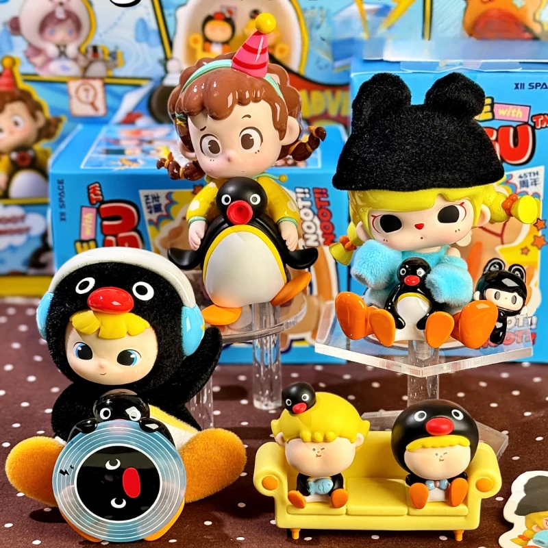 ADVENTURE with Pingu Series Blind Box Pingu Action Figure Kawaii Anime Doll Decor Model Collect Anime Figure Trend Toys Gift New
ADVENTURE with Pingu Series Blind Box Pingu Action Figure Kawaii Anime Doll Decor Model Collect Anime Figure Trend Toys Gift New