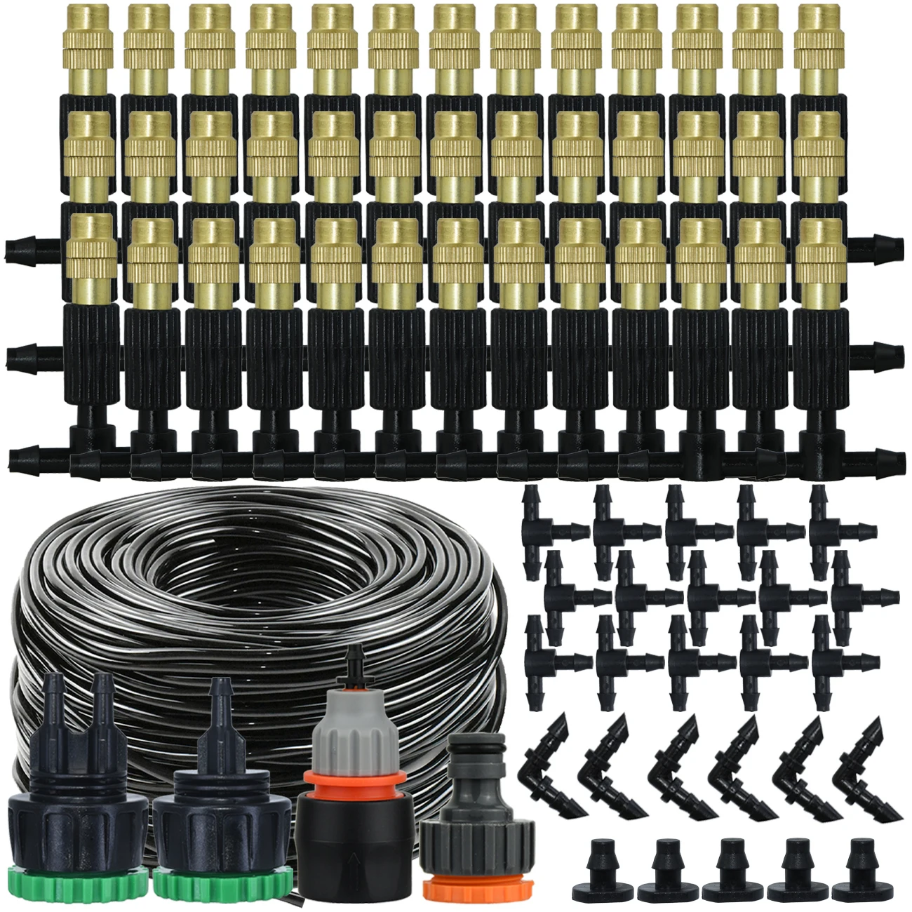 KESLA 5M-50M Garden Irrigation 1/4'' Brass Atomizer Outdoor Misting Cooling System Watering Nozzles 4/7mm Hose Patio Greenhouse
KESLA 5M-50M Garden Irrigation 1/4'' Brass Atomizer Outdoor Misting Cooling System Watering Nozzles 4/7mm Hose Patio Greenhouse