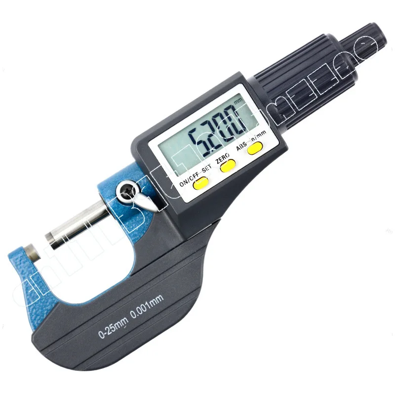 0-25Mm * 0.001 Digital Display Meter Spiral Micrometer Outer Diameter Minor Card Micrometer High Precision
0-25Mm * 0.001 Digital Display Meter Spiral Micrometer Outer Diameter Minor Card Micrometer High Precision
