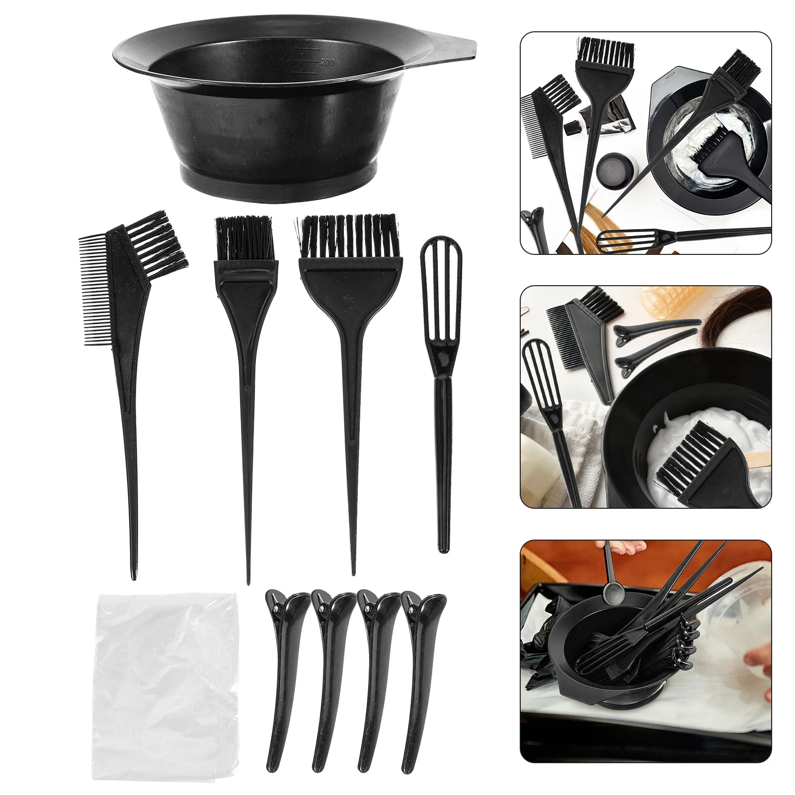 1Set Hair Dye Kit Essential Tools for Salon Home DIY Hair Coloring No Mess Hassle Free Experience Long Service Time
1Set Hair Dye Kit Essential Tools for Salon Home DIY Hair Coloring No Mess Hassle Free Experience Long Service Time