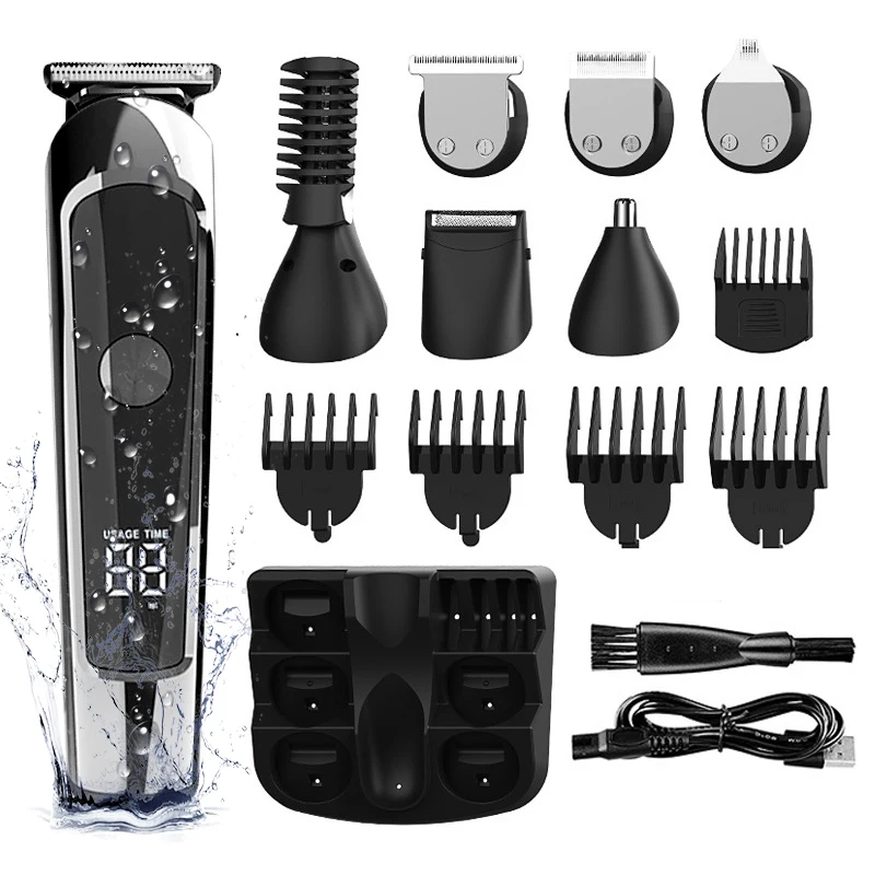 6 IN 1 Rechargeable Electric Nose Hair Clipper Multifunctional Men Hair Trimmer Professional Electric Shaver Beard Razor
6 IN 1 Rechargeable Electric Nose Hair Clipper Multifunctional Men Hair Trimmer Professional Electric Shaver Beard Razor