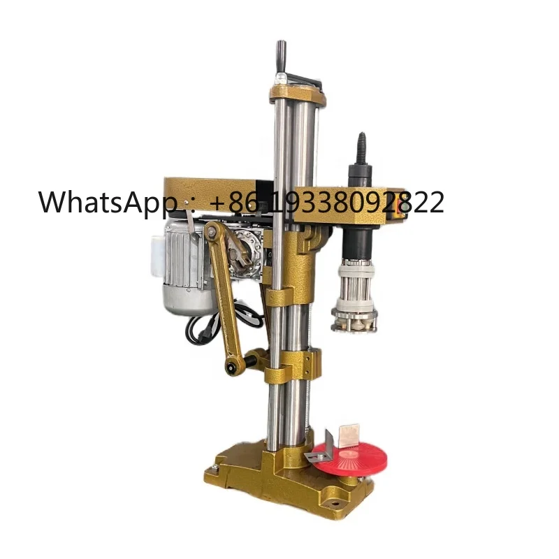 2026-High Quality Semi Automatic Single Head Aluminum Lid Ropp Sealing Capping Machine for Beverage Olive Oil Bottle
2026-High Quality Semi Automatic Single Head Aluminum Lid Ropp Sealing Capping Machine for Beverage Olive Oil Bottle