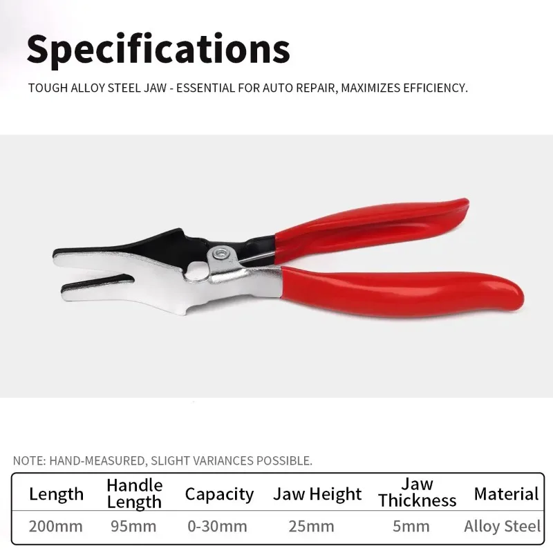 Professional oil pipe separation clamp joint tightening pliers fuel filter hose buckle disassembly tool oil pipe tool
Professional oil pipe separation clamp joint tightening pliers fuel filter hose buckle disassembly tool oil pipe tool