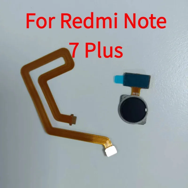 Home Button Fingerprint Sensor Flex For Redmi Note 7 Plus Prime Pro Back Menu Key Touch ID Finger Scanner Cable Ribbon