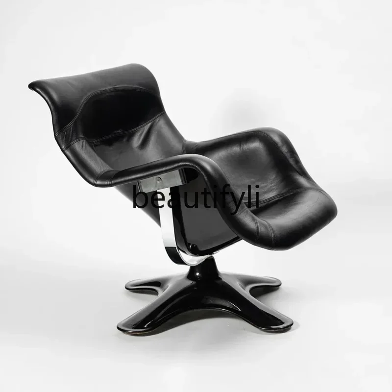 Italian classic swing chair, creative leisure chair Hotel villa model room creative high back single chair 
Italian classic swing chair, creative leisure chair Hotel villa model room creative high back single chair