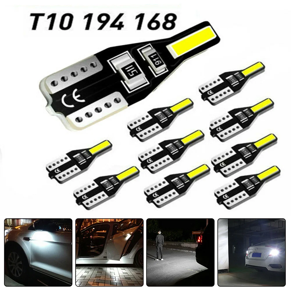10 Pcs Super Bright T10 194 168 Canbus Led License Plate Light Interior Wedge Lamp Bulb 6000k Dc 12v Lights Wholesale
10 Pcs Super Bright T10 194 168 Canbus Led License Plate Light Interior Wedge Lamp Bulb 6000k Dc 12v Lights Wholesale
