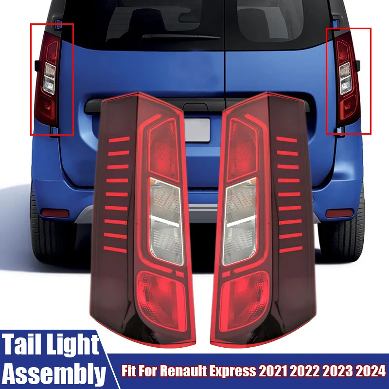 Car Rear Tail Lamp Assembly For Renault Express 2021-2024 265504482R, 265552205R Automotive Accessories Brake Turn Signal Light
Car Rear Tail Lamp Assembly For Renault Express 2021-2024 265504482R, 265552205R Automotive Accessories Brake Turn Signal Light