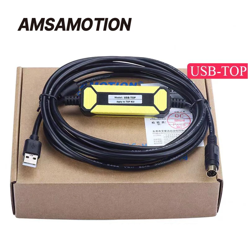 USB-TOP Programming Cable For M2I TOP Series HMI Touch Panel Data Download Communication Cable
USB-TOP Programming Cable For M2I TOP Series HMI Touch Panel Data Download Communication Cable