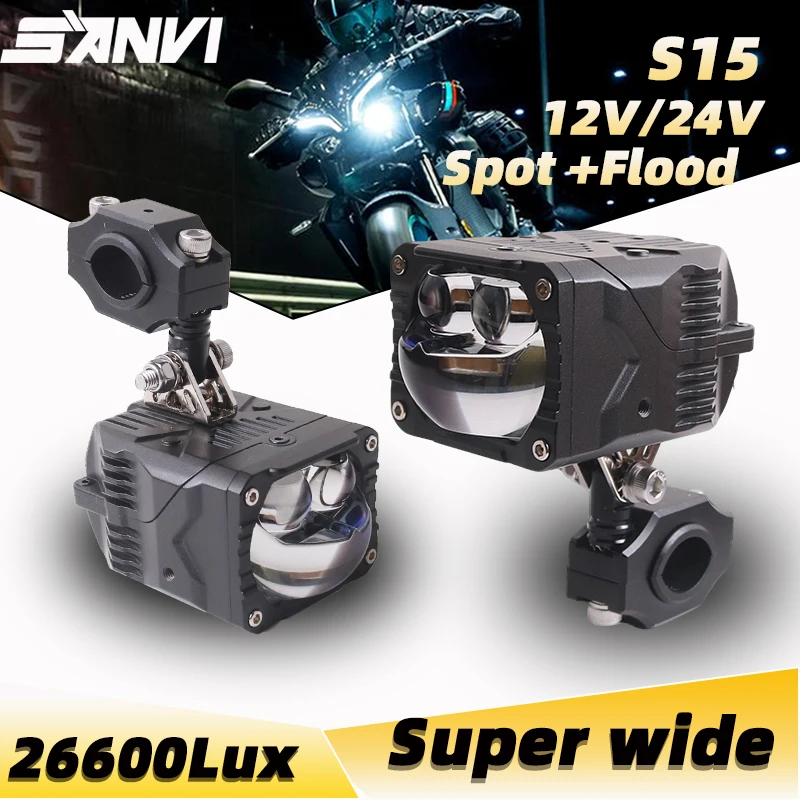 SANVI S15 2,5 ''мотоциклетные светодиодные рабочие фары для вождения, дополнительные фары для мотоцикла, внедорожника, квадроцикла 4X 4offRoad 116 Вт 26600 люкс
SANVI S15 2,5 ''мотоциклетные светодиодные рабочие фары для вождения, дополнительные фары для мотоцикла, внедорожника, квадроцикла 4X 4offRoad 116 Вт 26600 люкс