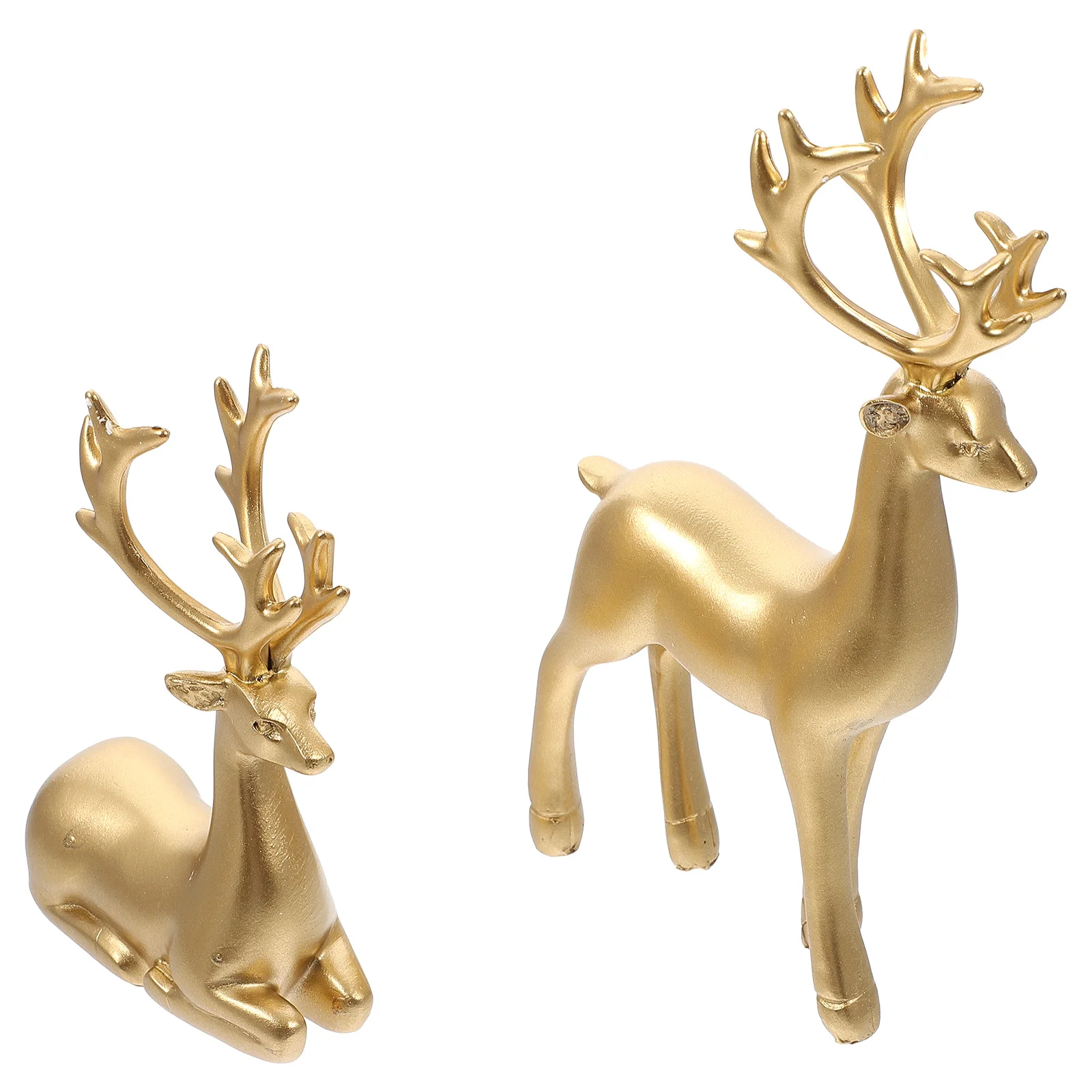 2 Pcs Animal Christmas Ornaments Golden Elk Party Scene Layout Decor Resin Decorations Home Xmas Supply Office
2 Pcs Animal Christmas Ornaments Golden Elk Party Scene Layout Decor Resin Decorations Home Xmas Supply Office