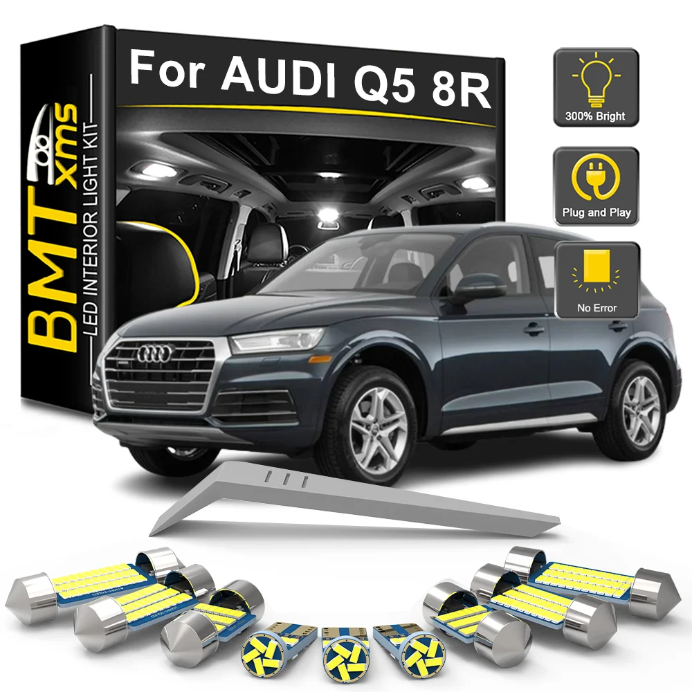 BMTxms 14PCS Canbus For Audi Q5 8R 2008 2009 2010 2011 2012 2013 2014 2015 2016 Car LED Interior Light Bulb Kit Lamp Accessories
BMTxms 14PCS Canbus For Audi Q5 8R 2008 2009 2010 2011 2012 2013 2014 2015 2016 Car LED Interior Light Bulb Kit Lamp Accessories
