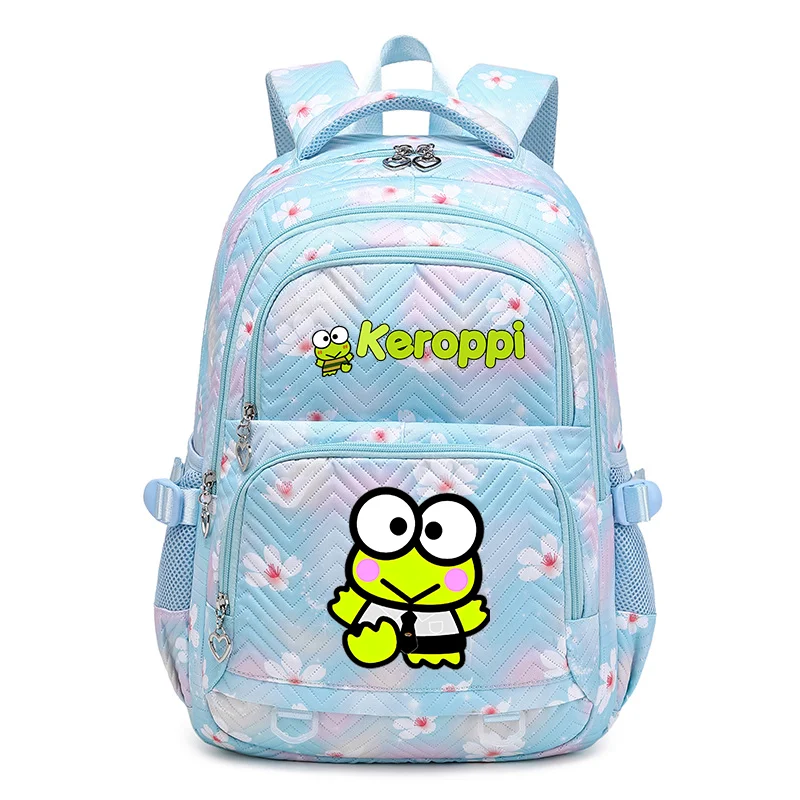 Водонепроницаемый женский рюкзак Kerokero Keroppi с цветочным принтом, дорожные сумки, школьные ранцы для девочек-подростков
Водонепроницаемый женский рюкзак Kerokero Keroppi с цветочным принтом, дорожные сумки, школьные ранцы для девочек-подростков