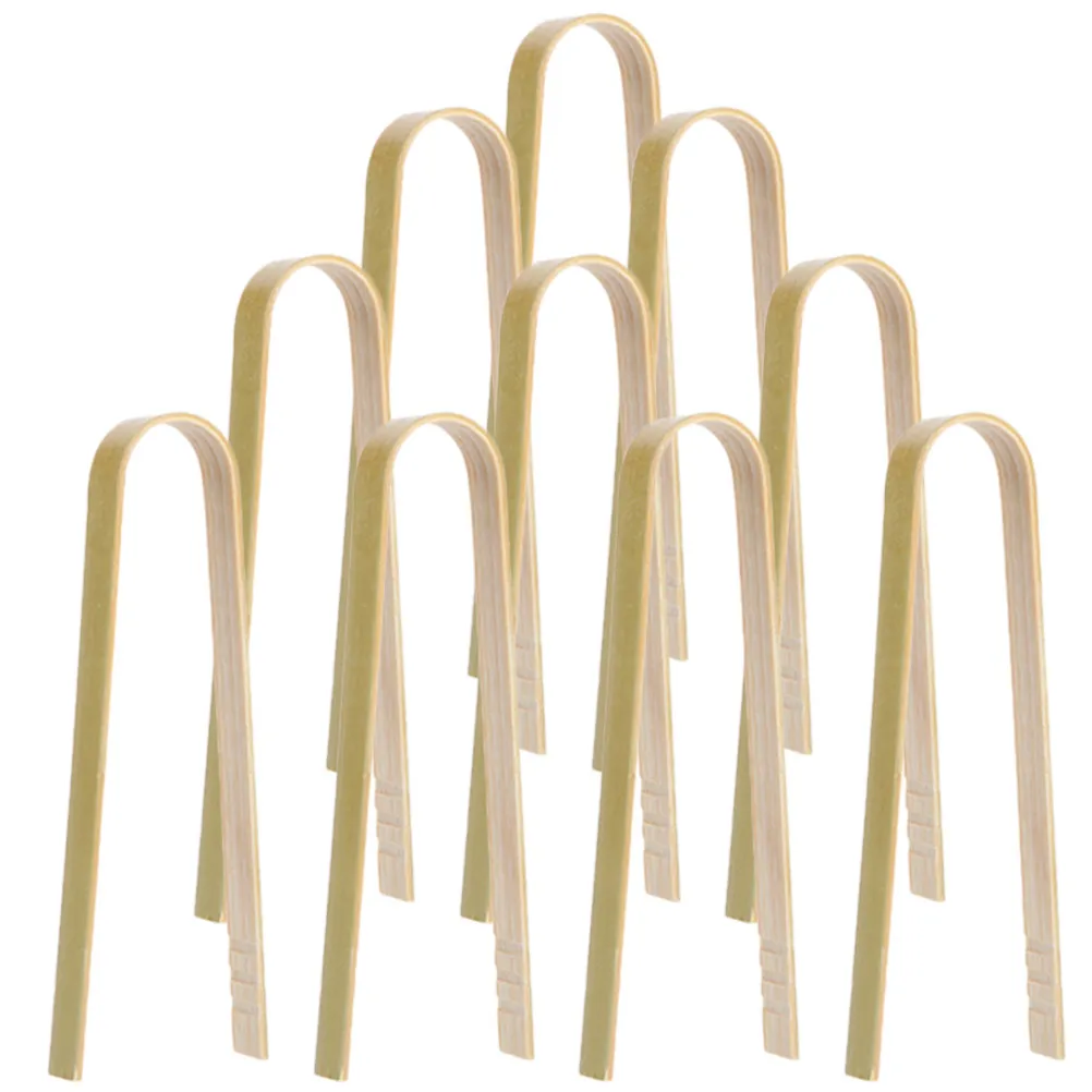 10Pcs Bamboo Toast Tongs Professional Multi-Use Food Tongs for Grilling Baking Camping Portable Household Bbq
10Pcs Bamboo Toast Tongs Professional Multi-Use Food Tongs for Grilling Baking Camping Portable Household Bbq
