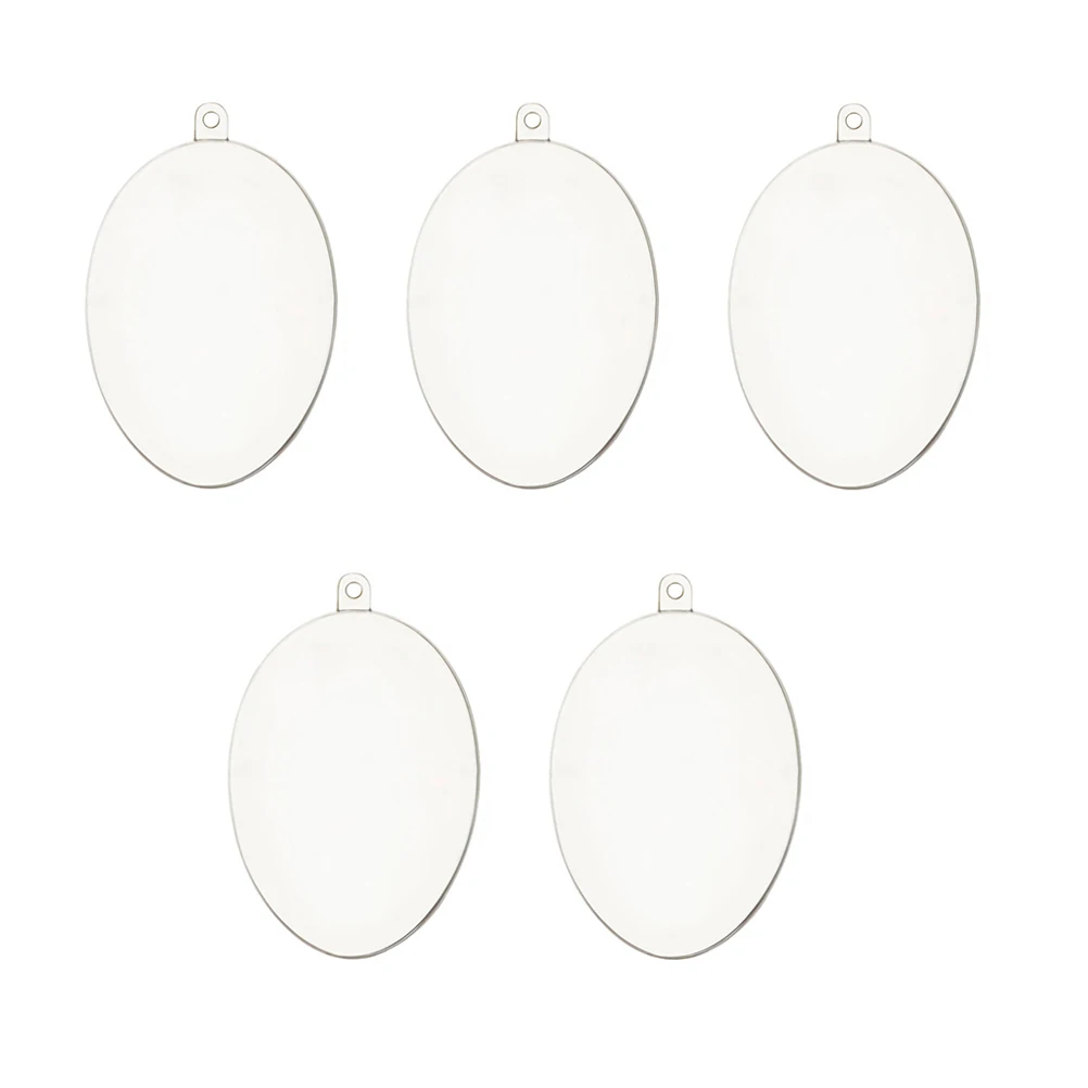 5Pcs Egg Shaped Decorative Balls Clear Plastic Reusable Empty Fillable Capsules Container for Party Home Decor Christmas Easter
5Pcs Egg Shaped Decorative Balls Clear Plastic Reusable Empty Fillable Capsules Container for Party Home Decor Christmas Easter